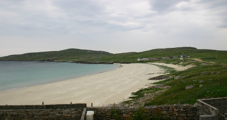 Wider view of Huisinis beach Wider view of Huisinis beach