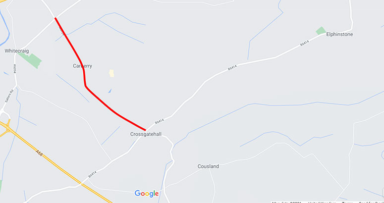 Carberry roadworks