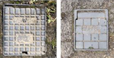 Water Valves two examples of different toby tap types